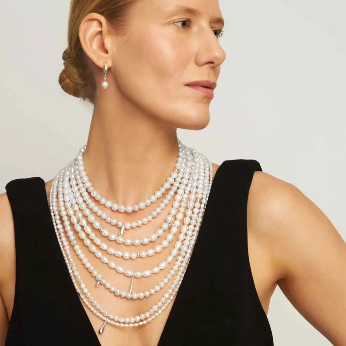 Kolia z pereł z kolekcji Perle