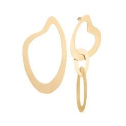 Abstrakcyjne, duże kolczyki z kolekcji Tache