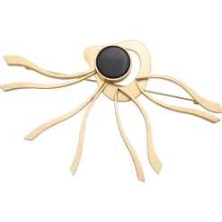 Artystyczna broszka z onyksem z kolekcji Parer