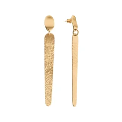 Artystyczne, długie kolczyki na sztyfcie z kolekcji Moon