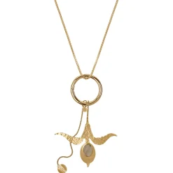 Artystyczny brelok z ceramiką w kształcie kwiatu irysa z kolekcji Monumental