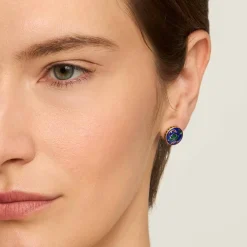 Asymetryczne kolczyki z motywami roślinnymi z kolekcji Minakari