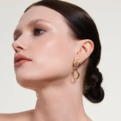 Asymetryczne wiszące kolczyki z kolekcji New Stone