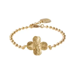 Bransoletka z kolekcji Bery z czterolistną koniczyną