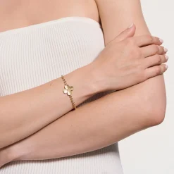 Bransoletka z kolekcji Bery z czterolistną koniczyną