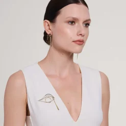 Broszka w kształcie oka z kolekcji Body