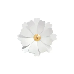 Duży pin w kształcie kwiatu - Rumianek