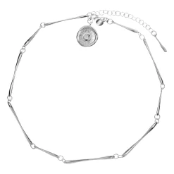 Elegancki, srebrny naszyjnik z kolekcji New Stone