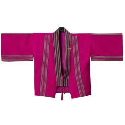 Fuksjowo-fioletowe kimono z kolekcji Guatemala