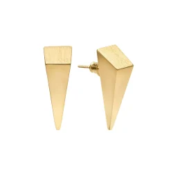 Geometryczne kolczyki na sztyft z kolekcji Guatemala