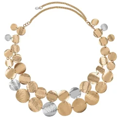 Krótki naszyjnik typu kolia z kolekcji Rundo