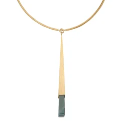 Naszyjnik kolia z zawieszką z jadeitu z kolekcji Guatemala