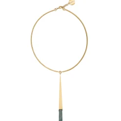 Naszyjnik kolia z zawieszką z jadeitu z kolekcji Guatemala