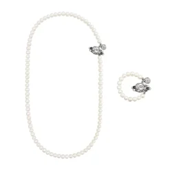 Naszyjnik z bransoletką z pereł słodkowodnych z kolekcji Soda