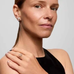 Pierścionek z herkimerem z kolekcji Aurora