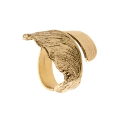 Pierścionek z motywem roślinnym z kolekcji Bery