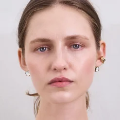 Pozłacana nausznica z kolekcji Prato