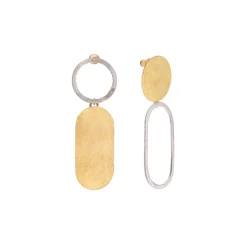 Ręcznie robione asymetryczne kolczyki