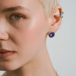 Srebrna nausznica z kolekcji Orini