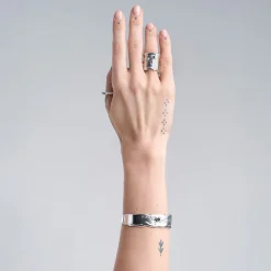 Szeroka obrączka z kolekcji New Stone