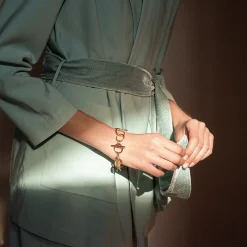 Złota, klasyczna bransoletka z kolekcji Vintage